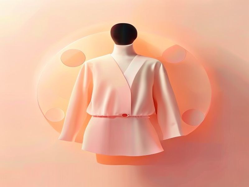 Clothes recolor workflow illustration
